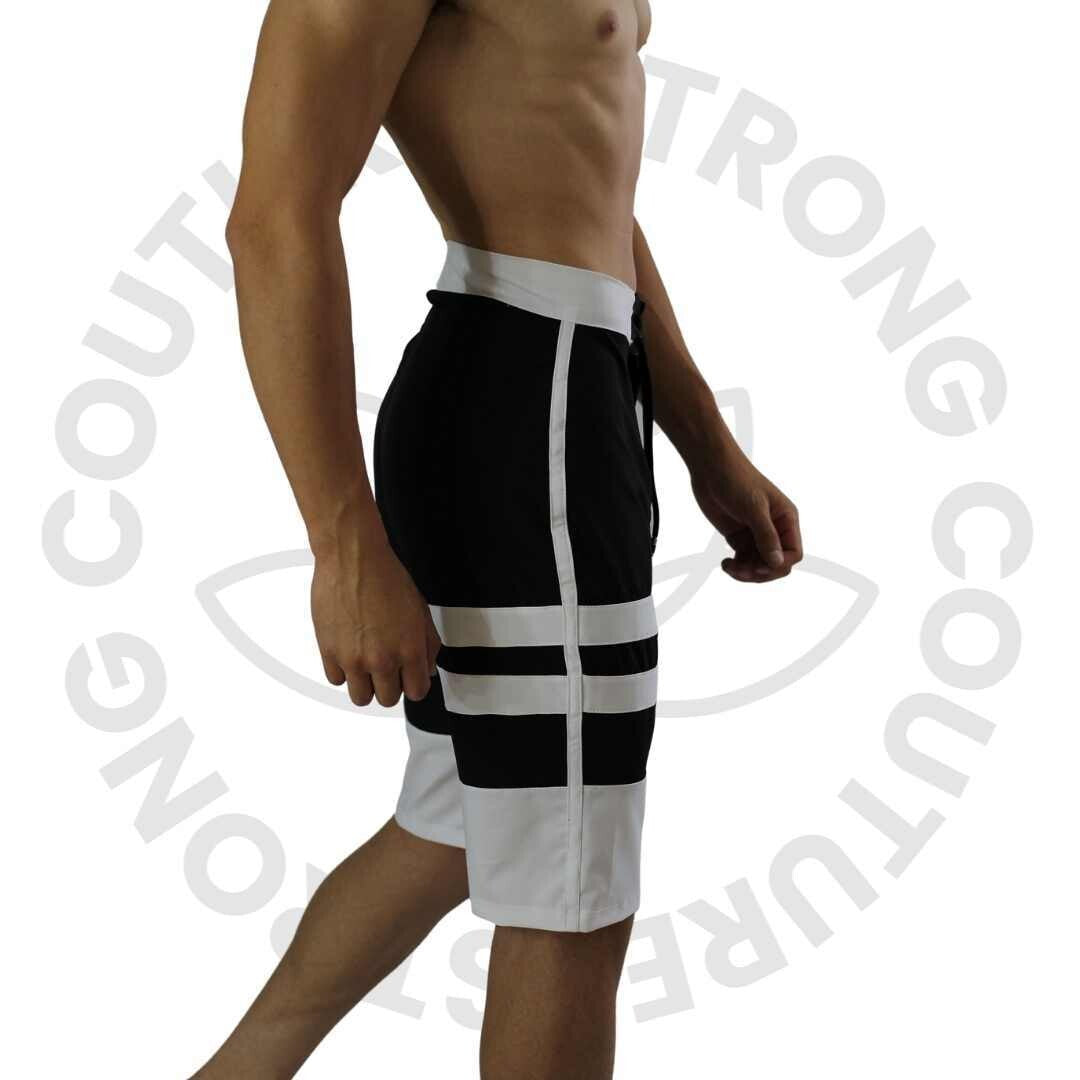 Shorts Men's physique Black & White