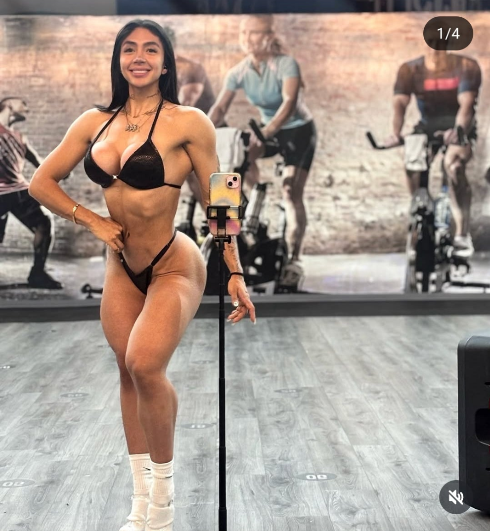Posing suit black mamba