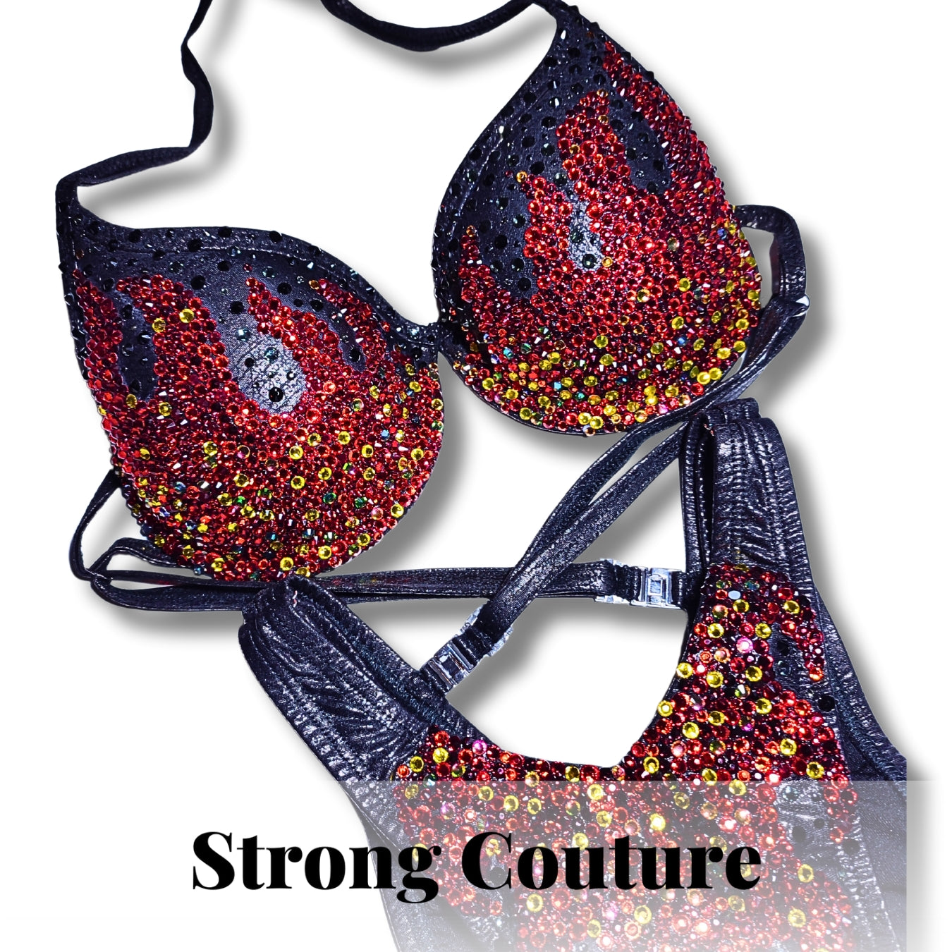 Bikini flamas categoría figura