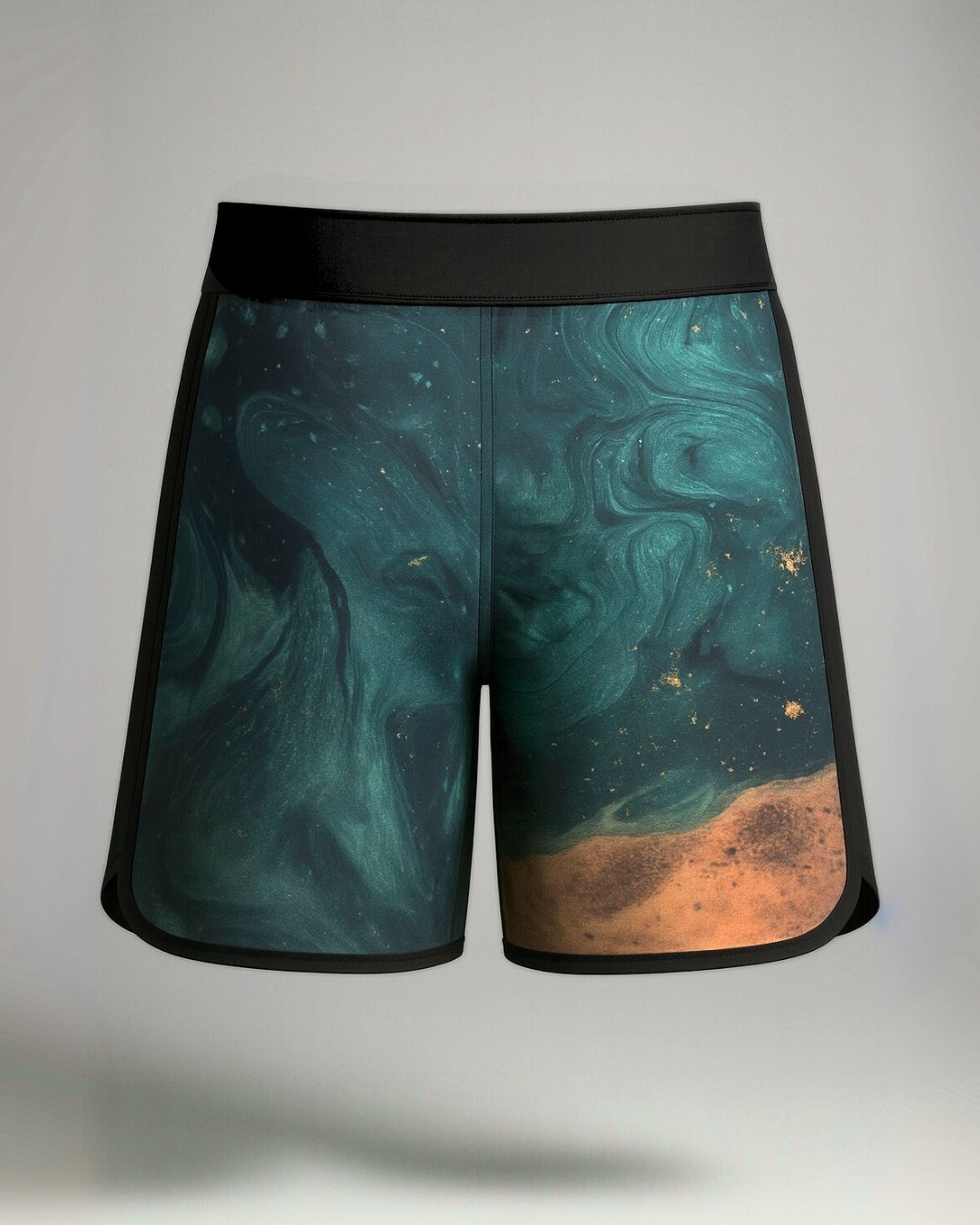 Men's physique "Golden Aqua"