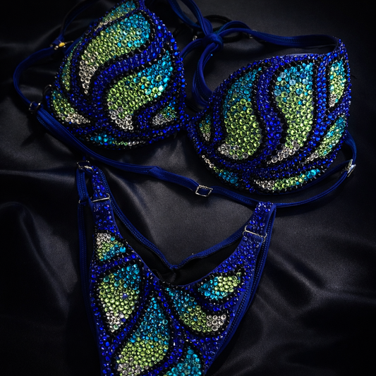 Bikini Río cobalt blue