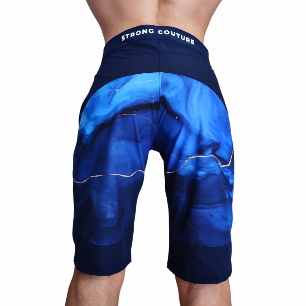 Shorts Men's physique mármol obscuro