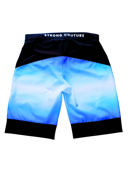 Shorts Men's physique blue gradient